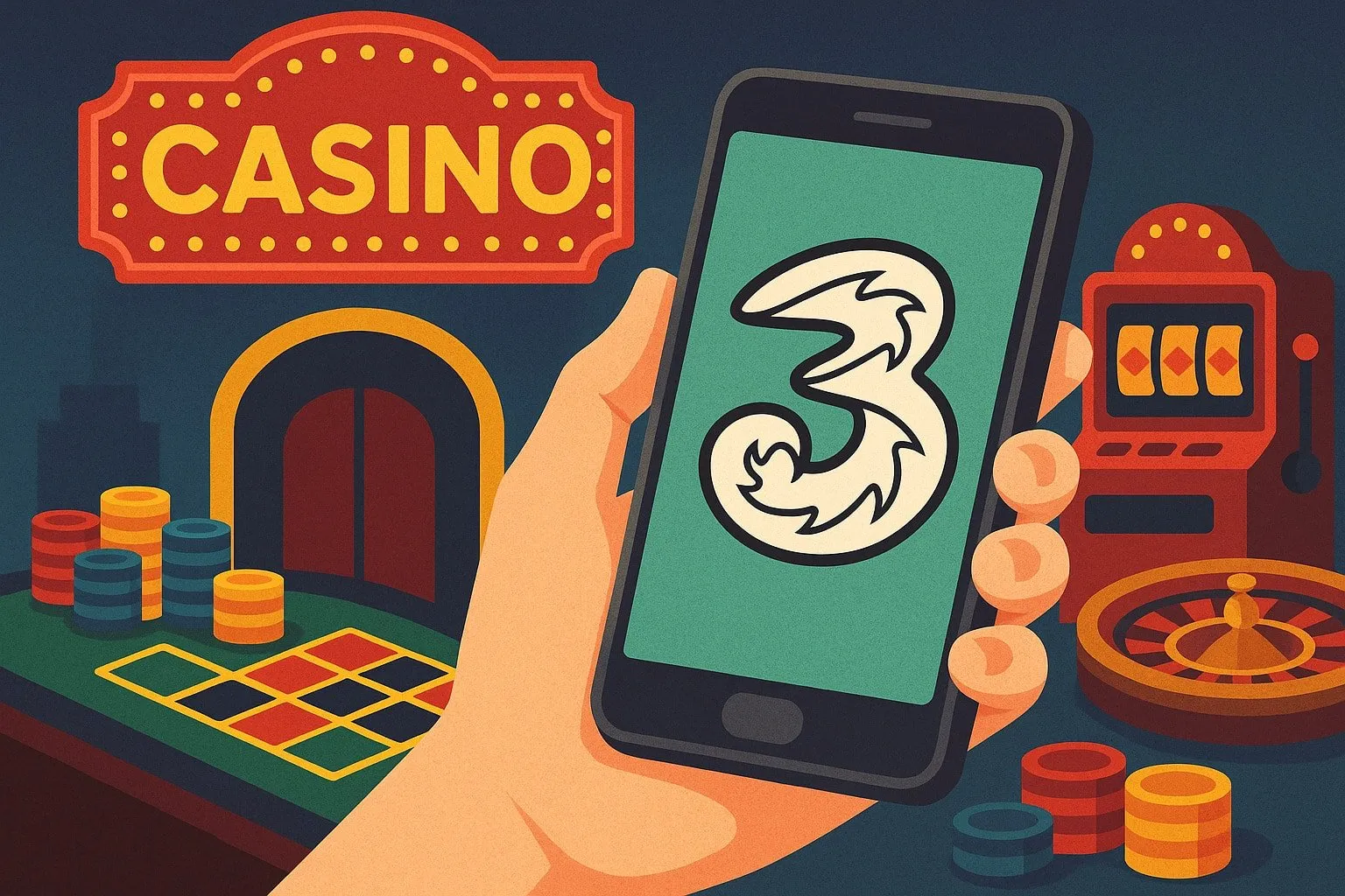 Casino mit Drei Bezahlen